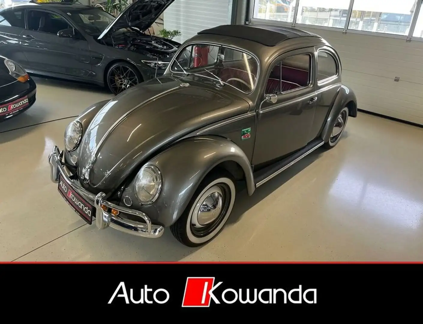 Volkswagen Käfer Vw Luxus Ovali *Faltdach* -Liebhaberfahrzeug Grau - 1