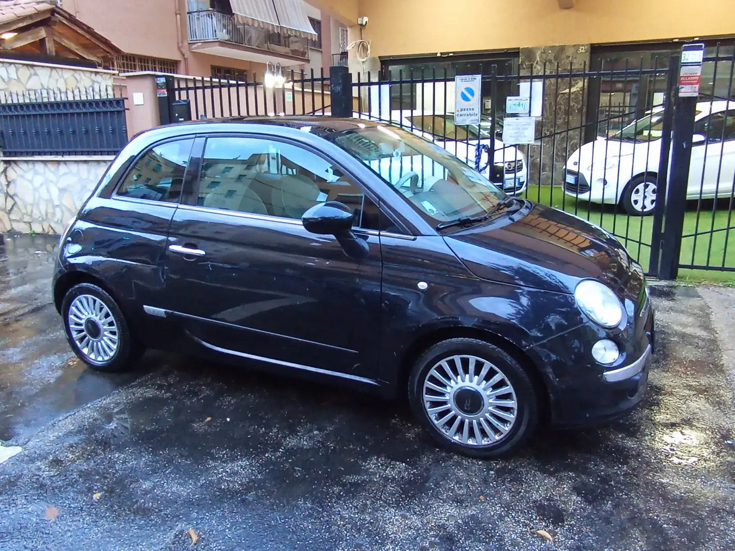 Fiat 500 500 1.2 Lounge E5 X NEOPATENTATI Nero - 1