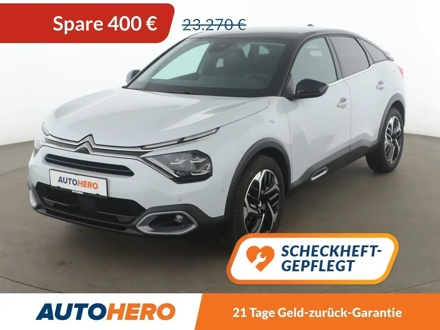 Citroen C4 1.2 PureTech Max Aut.*NAVI*LED*HUD*CAM*TEMPO*SHZ* Weiß - 1