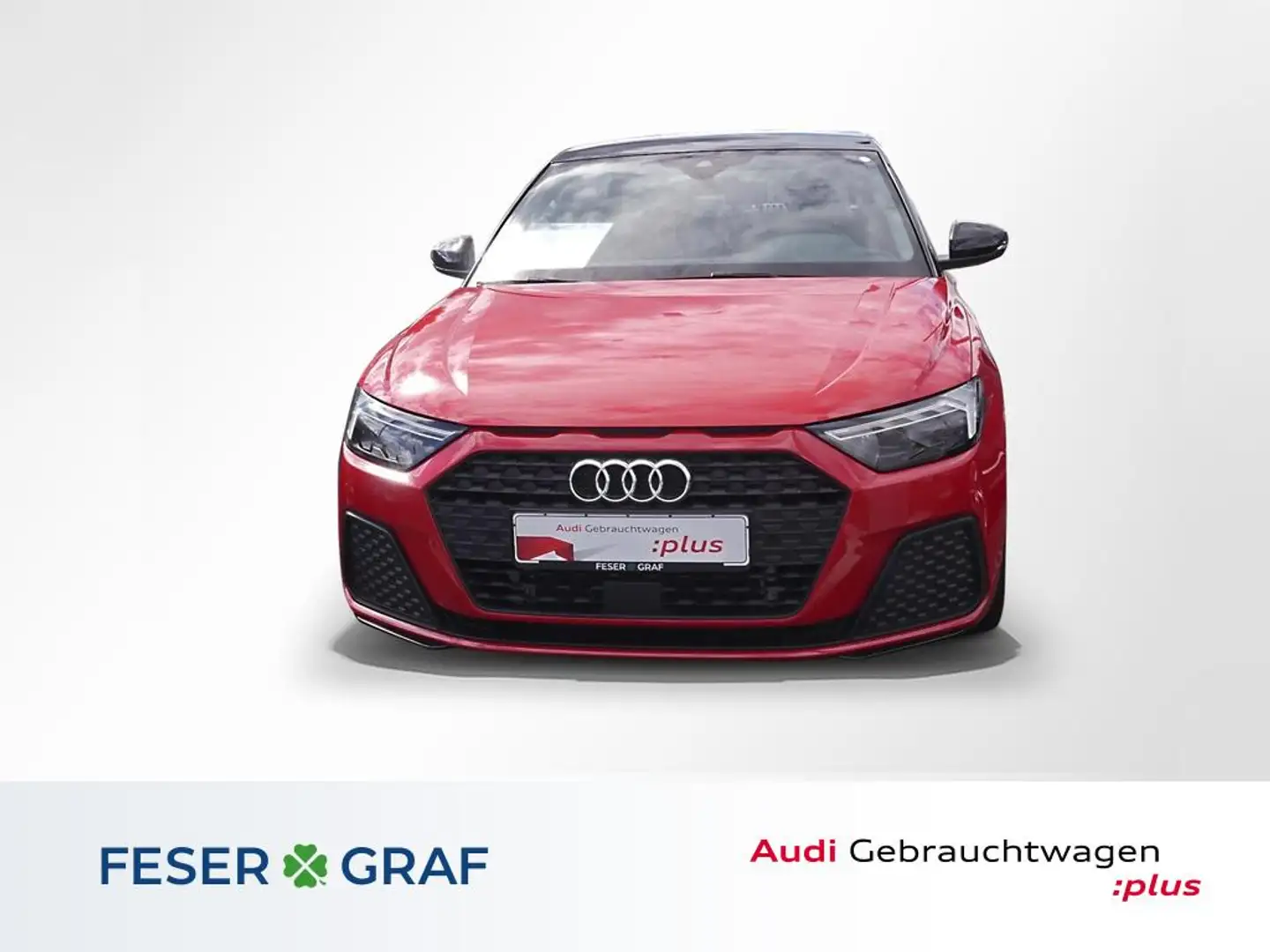 Audi A1 Sportback 25 TFSI LED Navi Tempomat PDC 16" Rood - 1