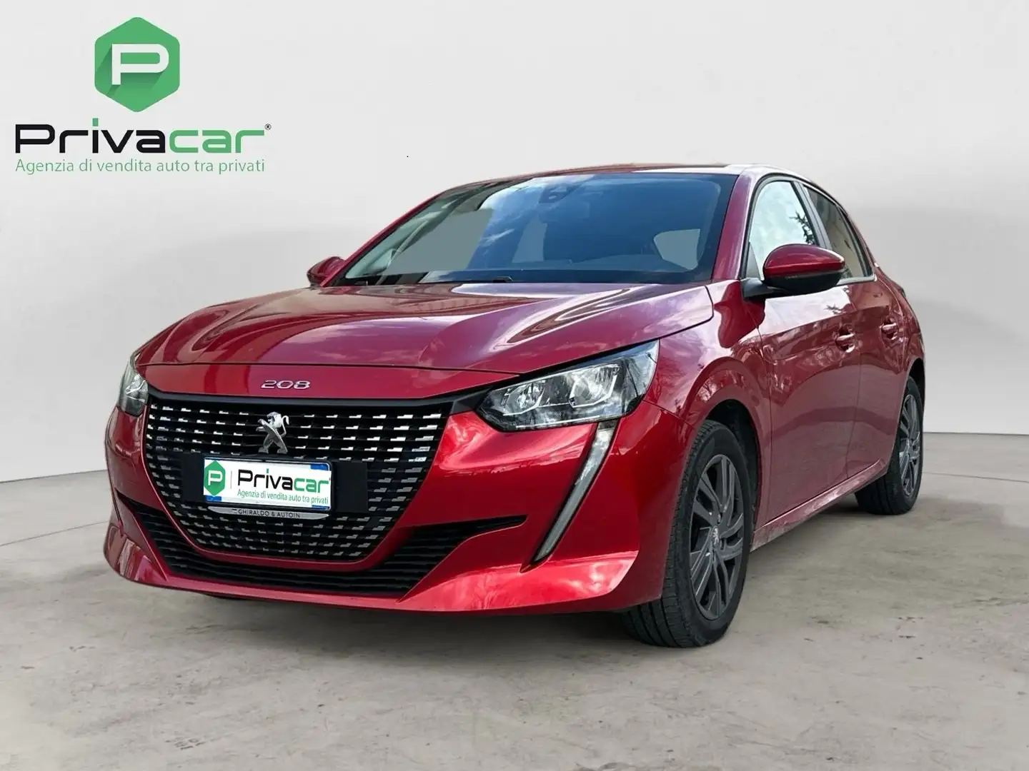 Peugeot 208 208 1.5 bluehdi Active Pack Rosso - 1