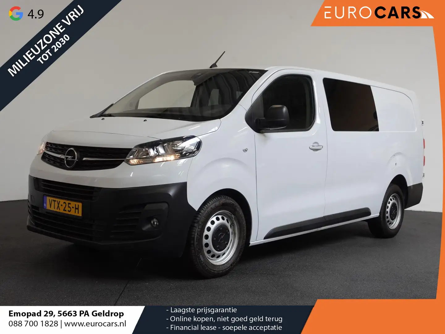 Opel Vivaro 2.0 CDTI L3H1 Dubbele Cabine Edition Navigatie Tre Wit - 1