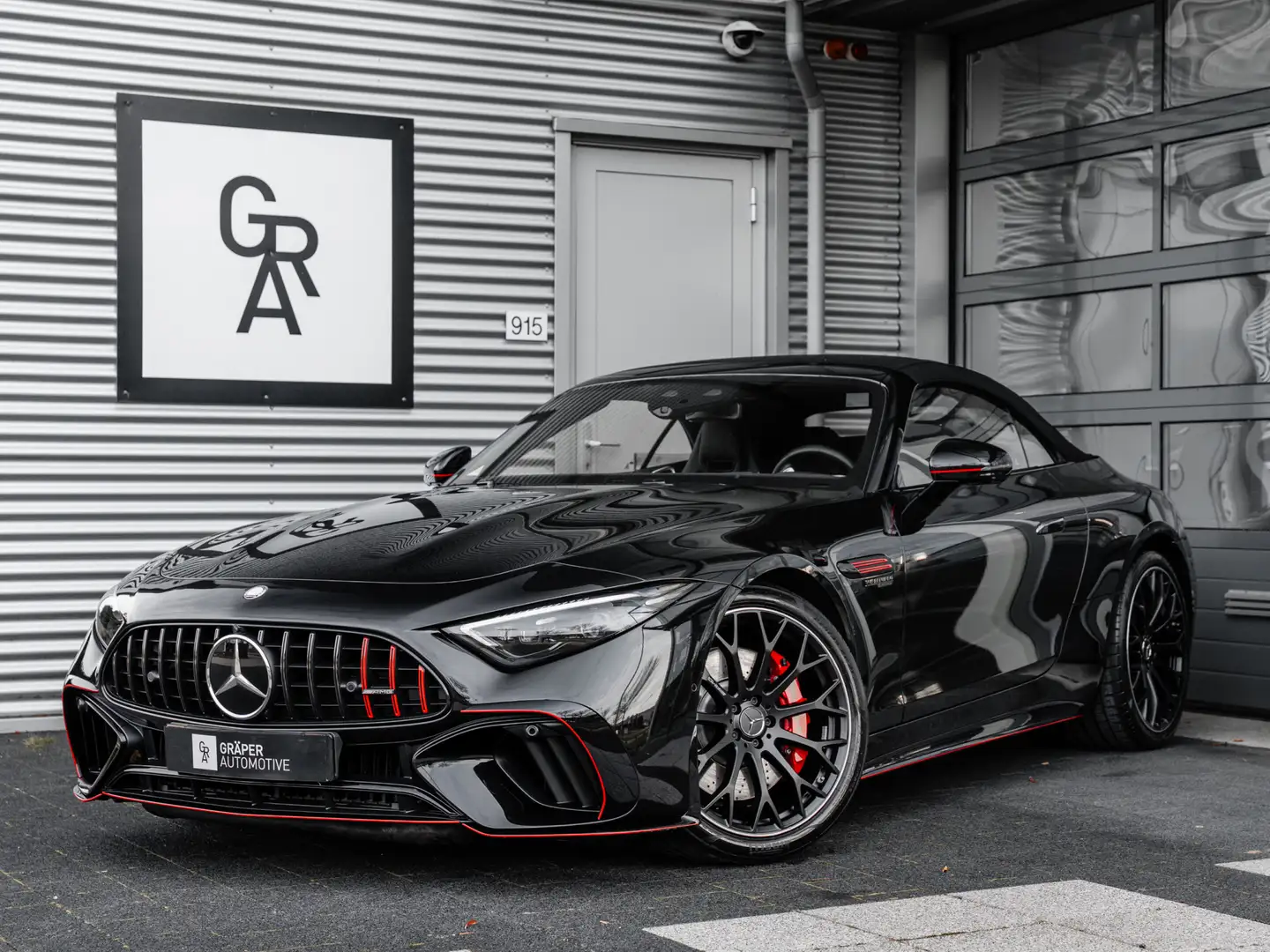 Mercedes-Benz SL 55 AMG 4MATIC+ Roadster | Head-Up | Burmester | Orig. NL Zwart - 2