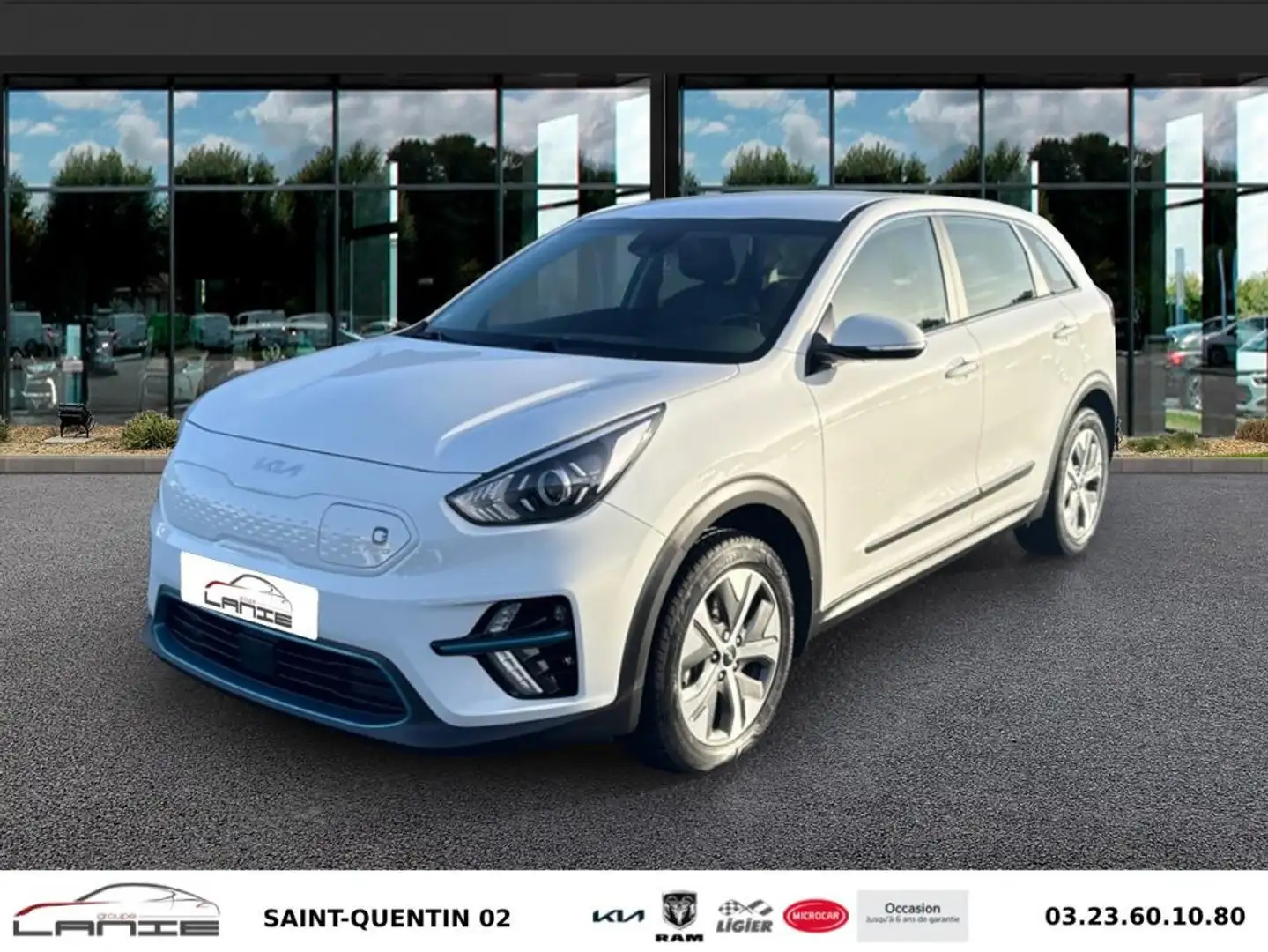 Kia e-Niro Electrique 204 ch Motion Blanc - 1