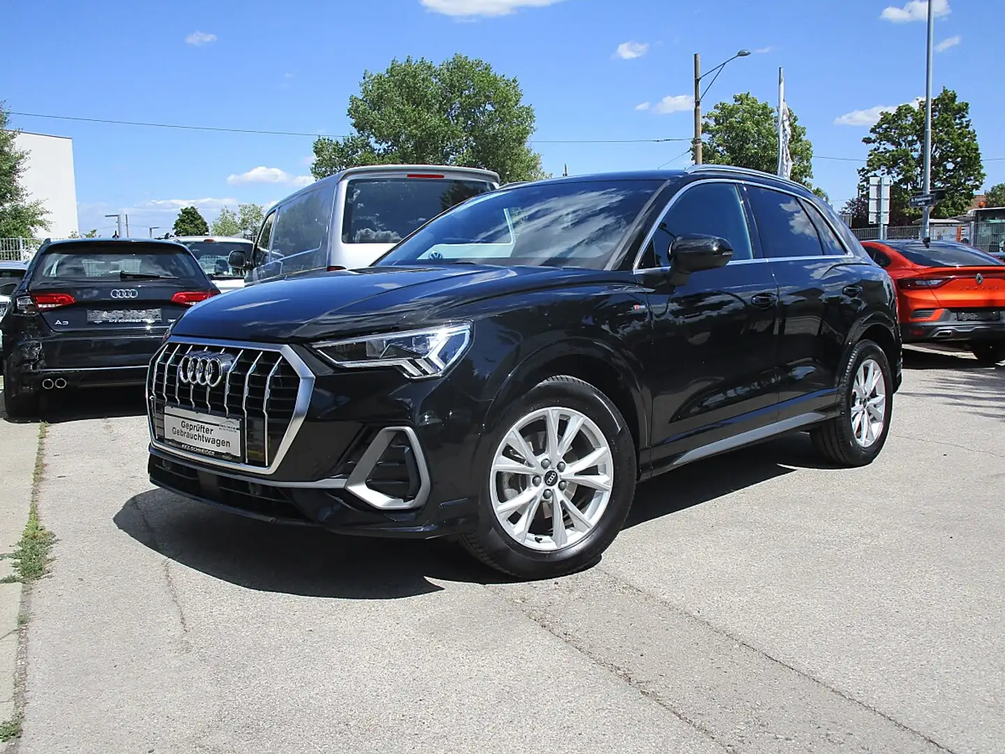 Audi Q3 35 TDI S-line S-tronic Schwarz - 2
