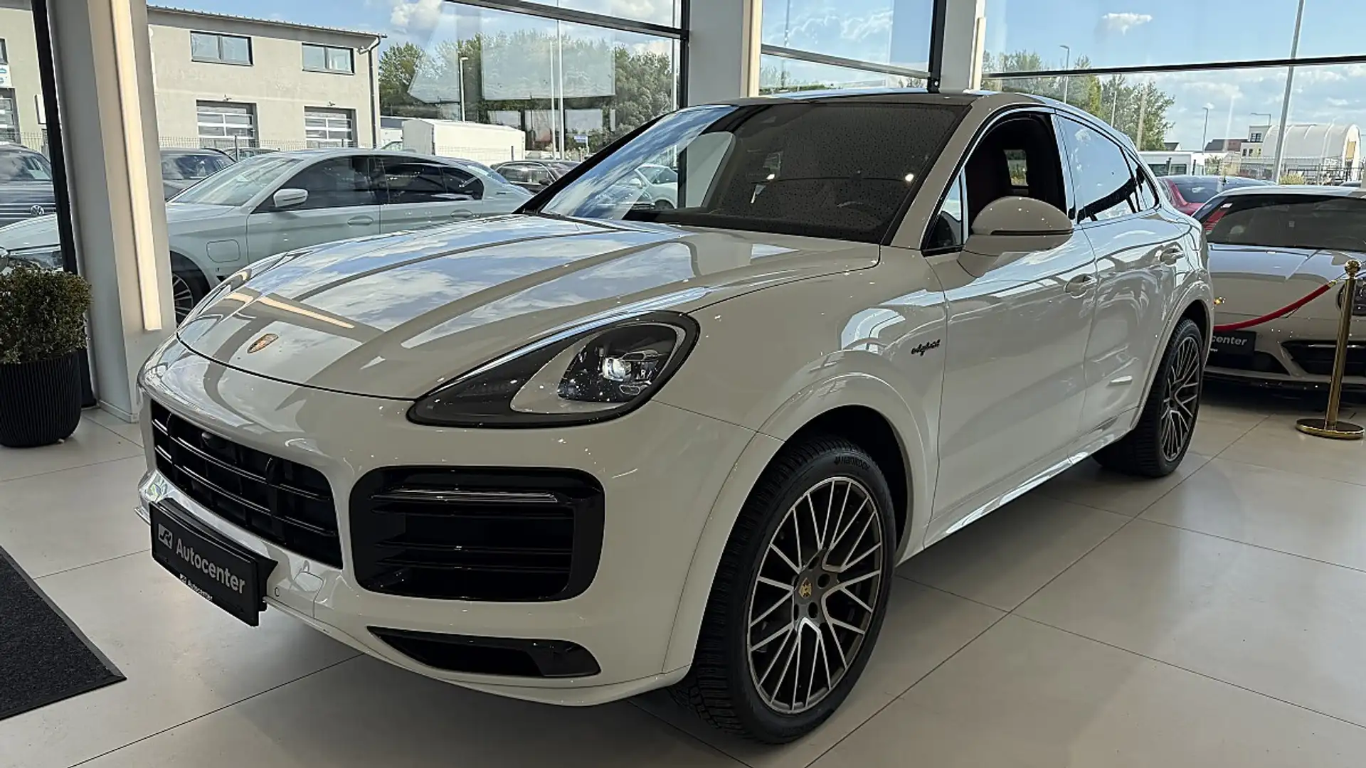 Porsche Cayenne coupe E-Hybrid Weiß - 1