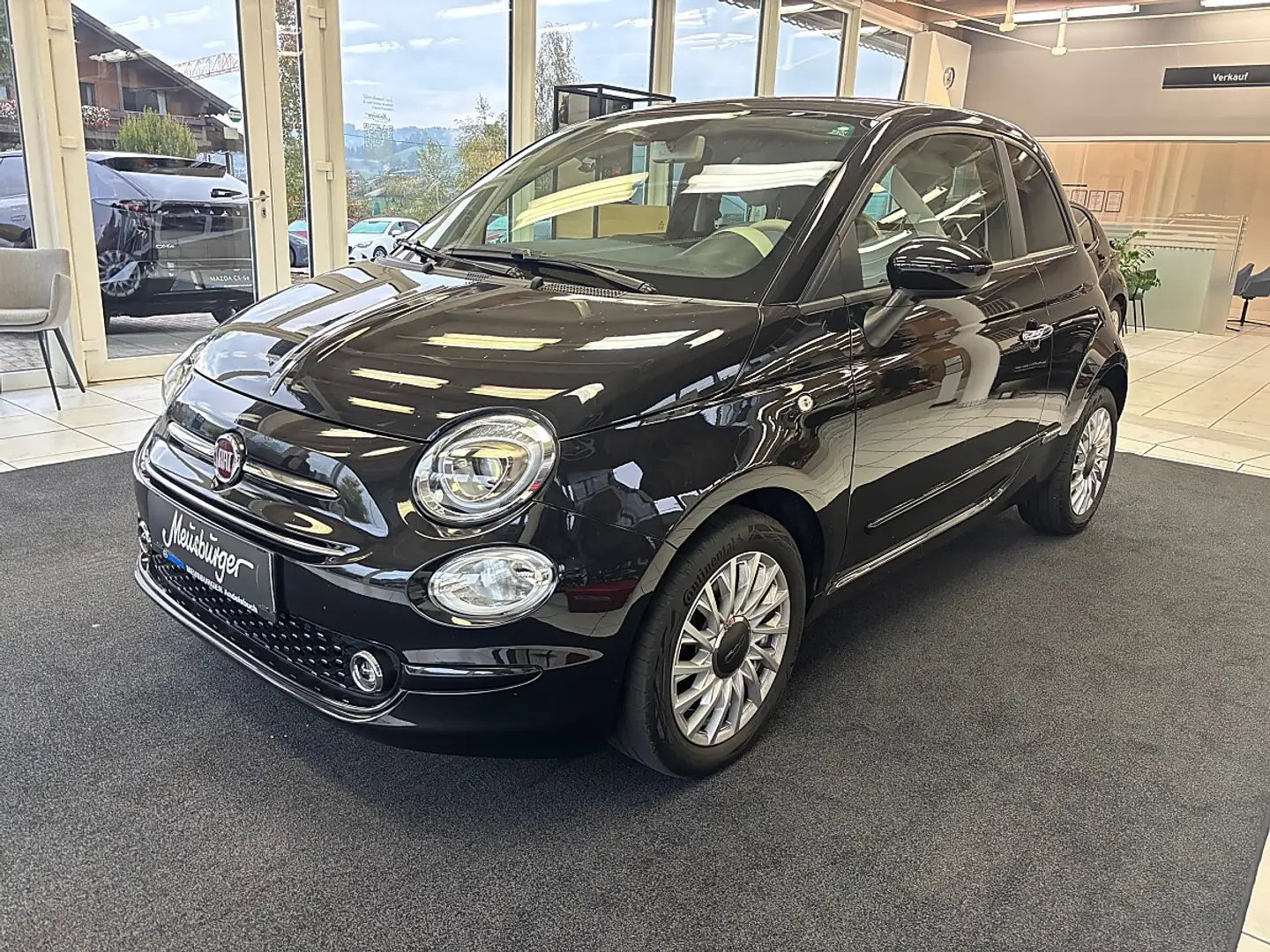 Fiat 500 1,2 Fire 70 Dolcevita Schwarz - 1