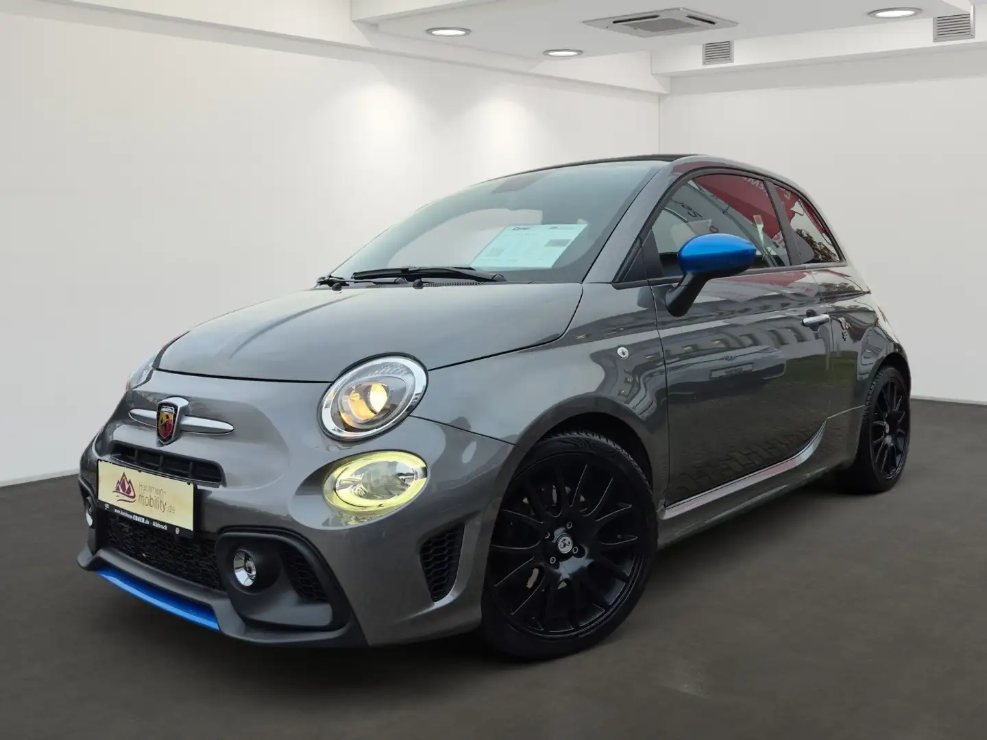 Abarth 595C F 595 1.4T 165PS 6.GANG MONZA+SITZHZG+PDC+NAVI-APP Grau - 1