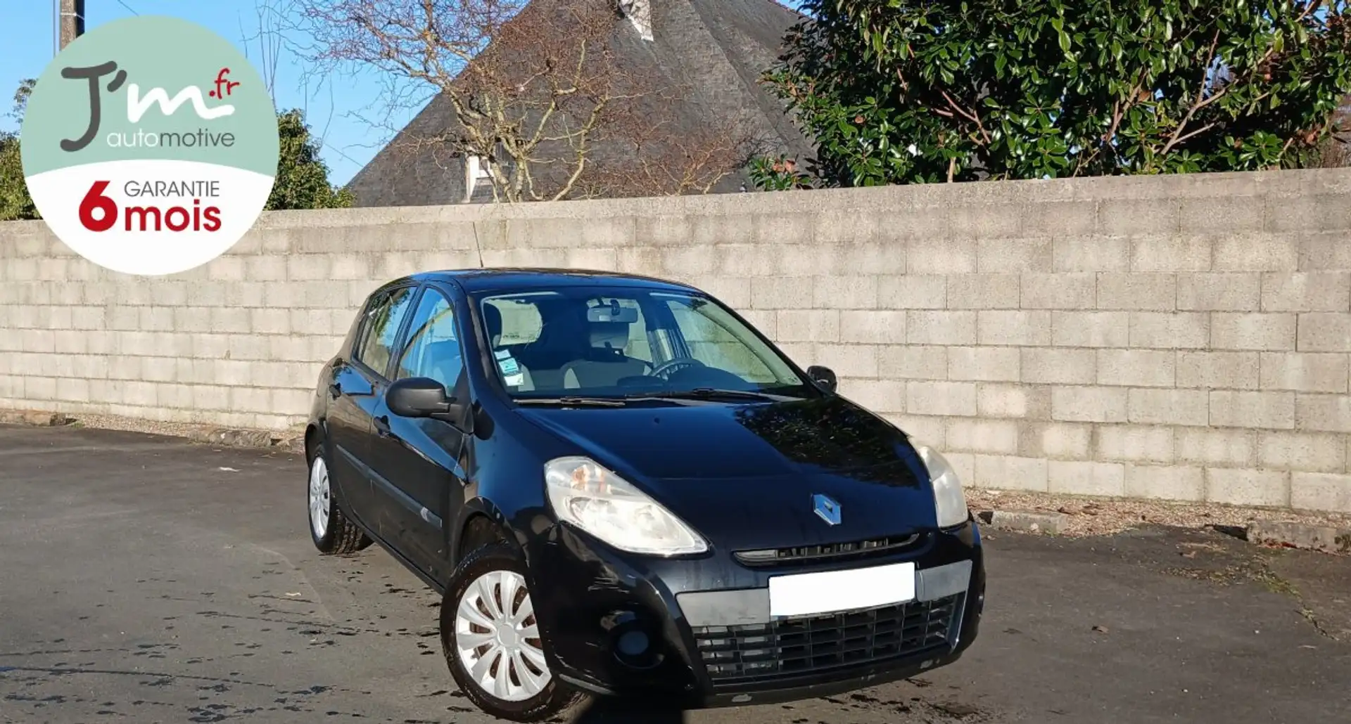 Renault Clio III Authentique 1.2 16v 75 Eco2 Noir - 2