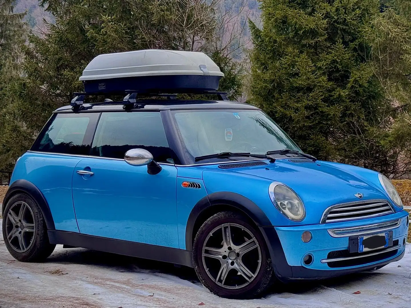 MINI One Mini II 2001 1.6 De Luxe Синій - 2