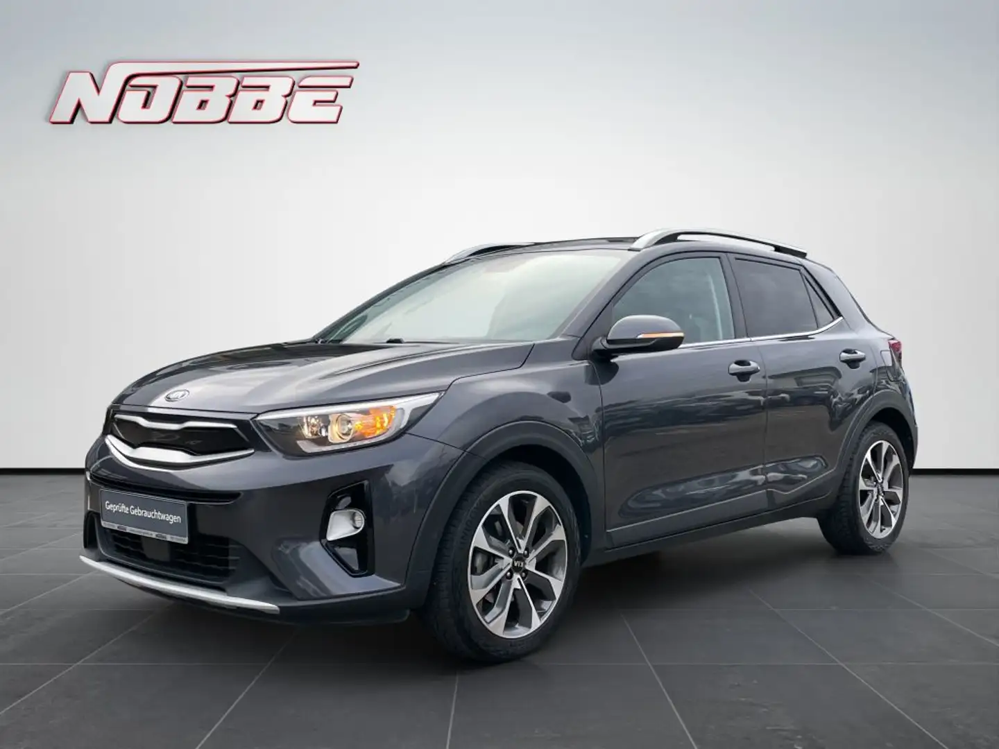 Kia Stonic 1.0 T-GDI OPF Spirit *Allwetter+Navi+DAB* Schwarz - 1