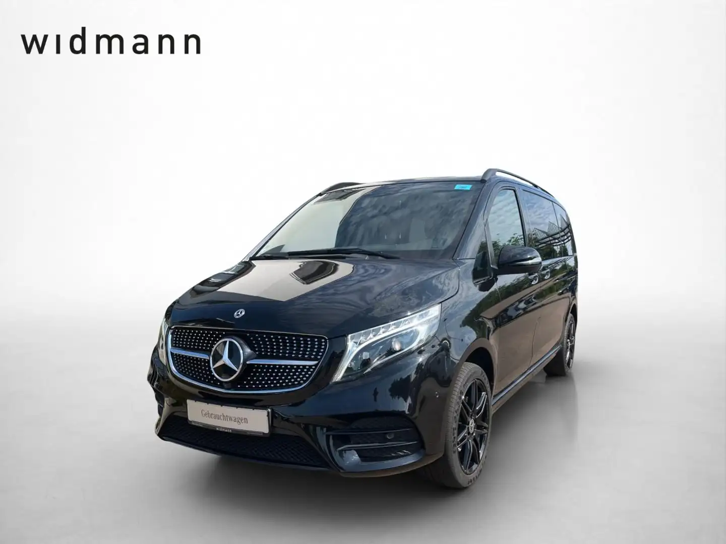 Mercedes-Benz V 300 d 4MATIC AVANTGARDE EDITION AMG Night Sitzl. AHK A Noir - 1