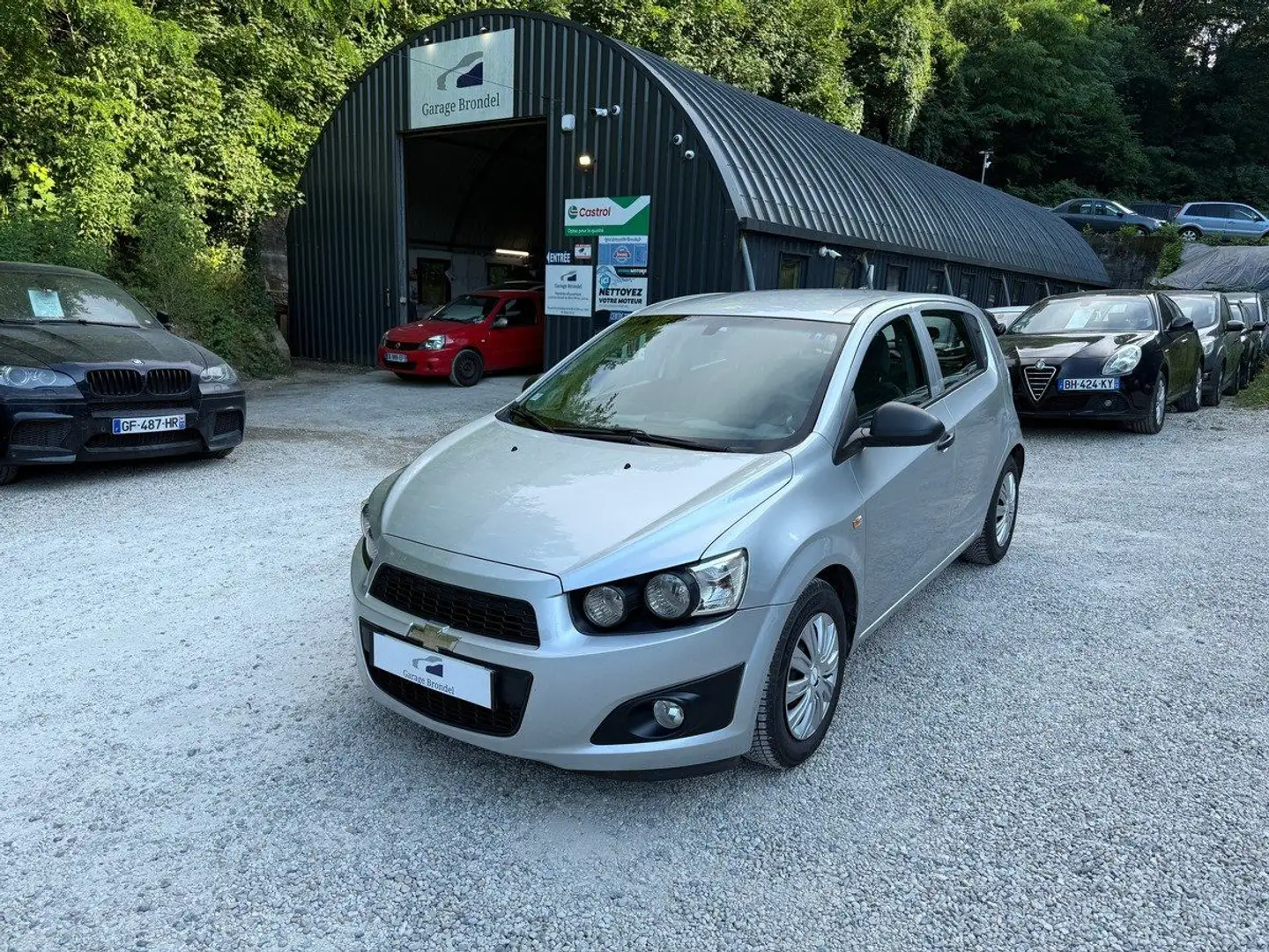 Chevrolet Aveo II 1.2i 70cv LS 5 Portes Gris - 1