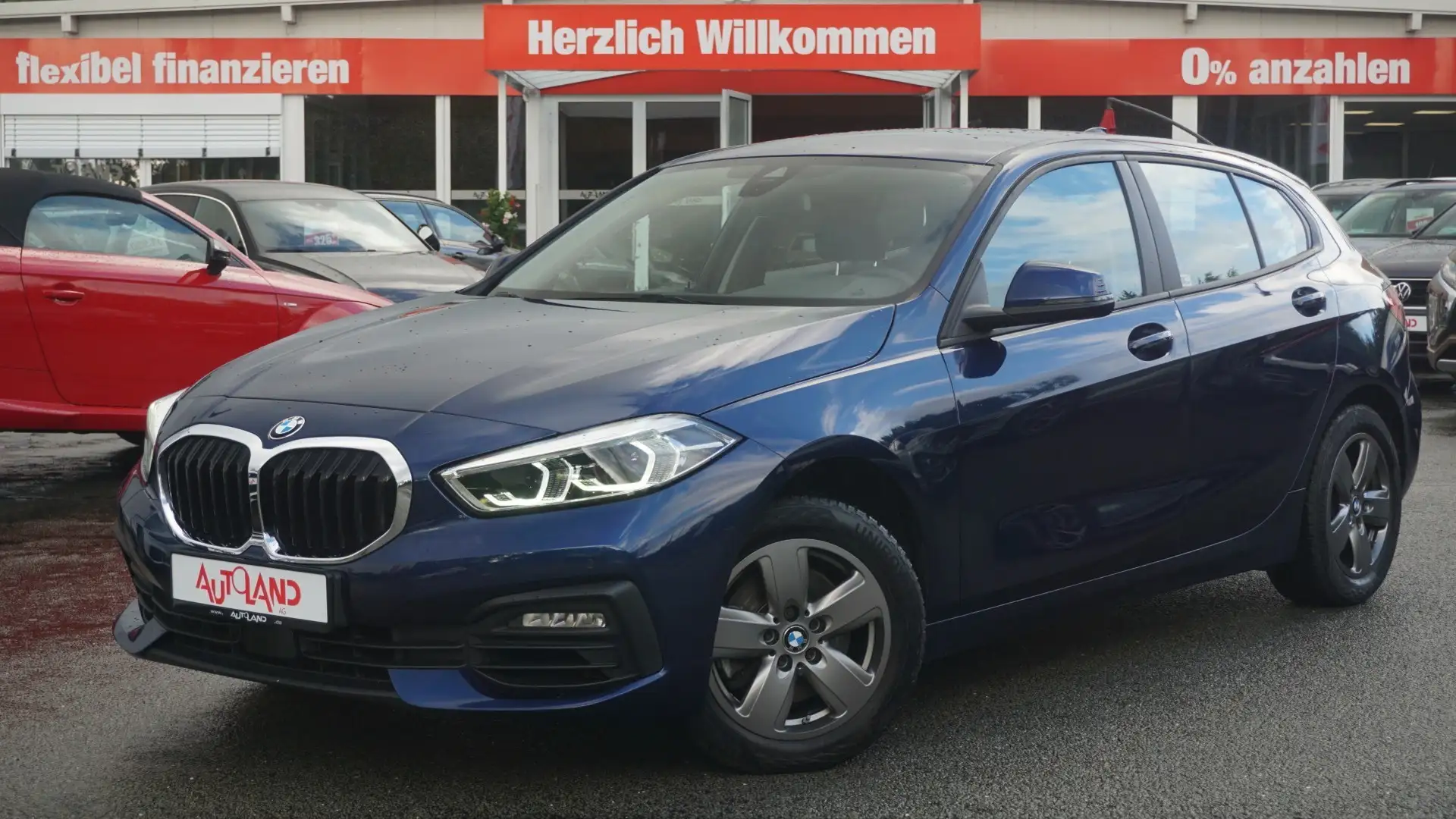 BMW 118 118i Advantage LED Sitzheizung AHK Spurhalte PDC Bleu - 2