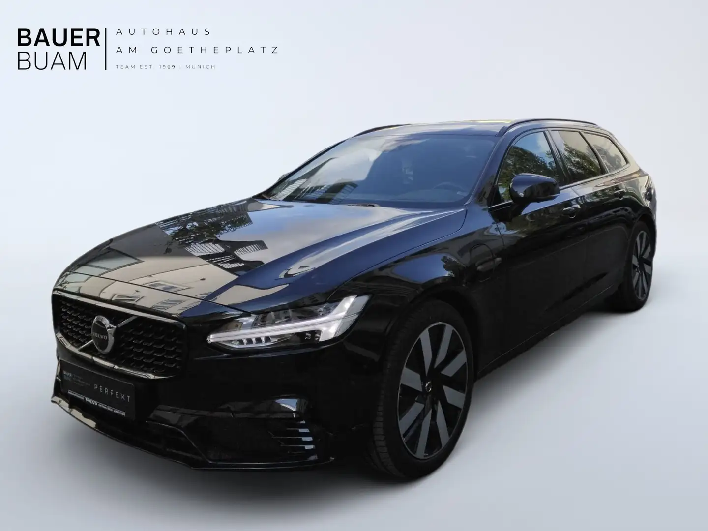 Volvo V90 Plus Dark Recharge Plug-In Hybrid AWD Noir - 1