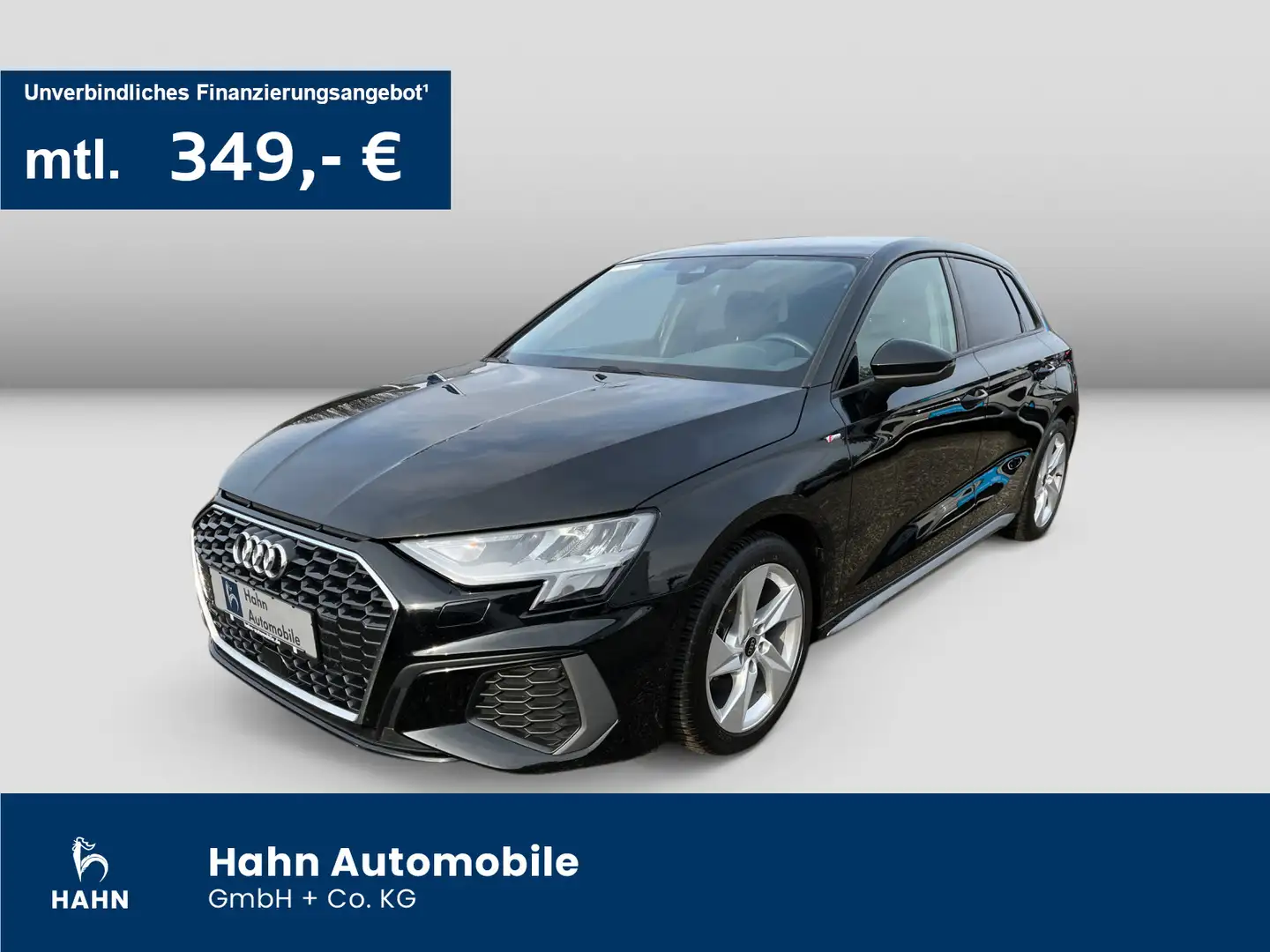 Audi A3 30 Sportback 1.0TFSI s-line Klima Virtual PDC Schwarz - 1