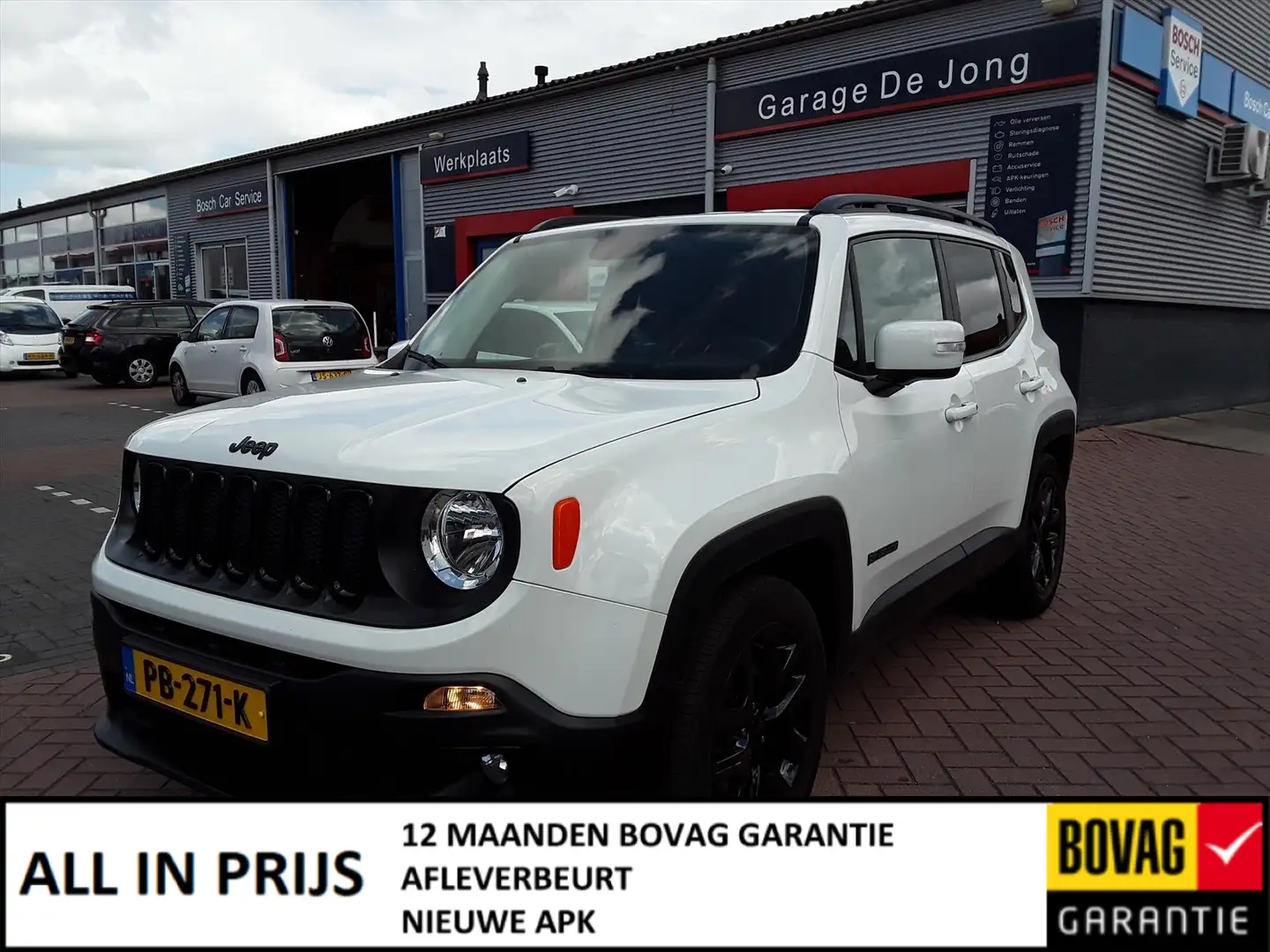 Jeep Renegade 1.6 E-torq 110pk FWD Night Eagle II Wit - 1