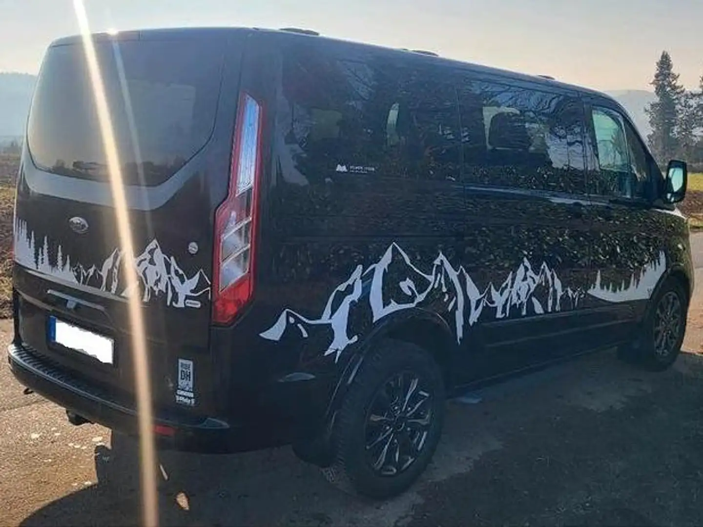 Ford Tourneo Custom Titanium X Rückfahrkamera Dachträgersystem Černá - 2