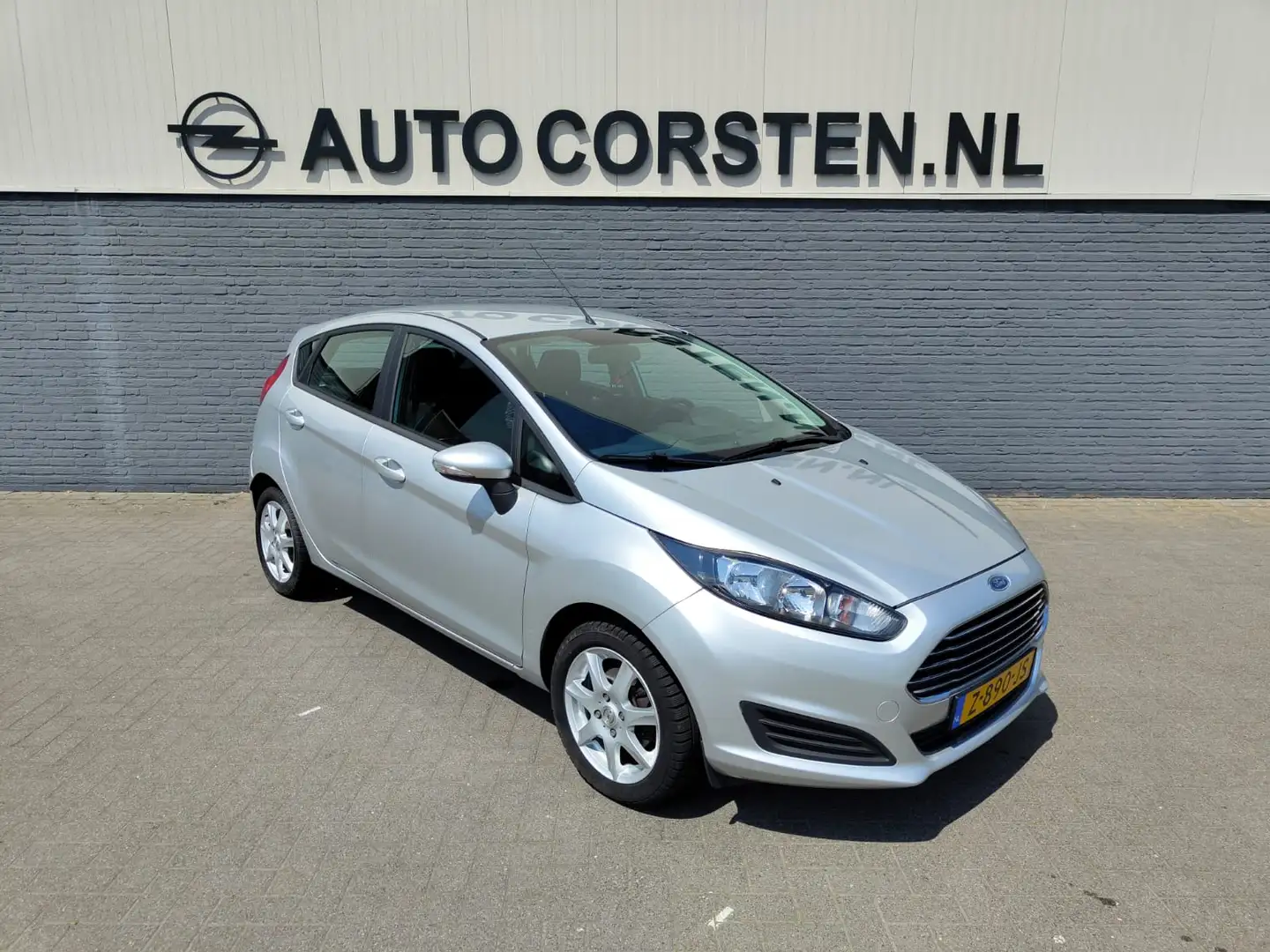 Ford Fiesta 1.25 5Drs Airco Bluetooth Radio CD Lmv 15" Elek.ra Grijs - 2
