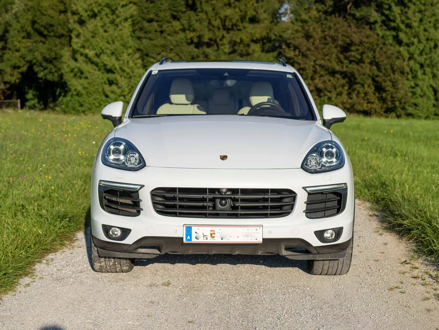 Porsche Cayenne Cayenne II S PHEV Hybrid Aut. S Weiß - 2
