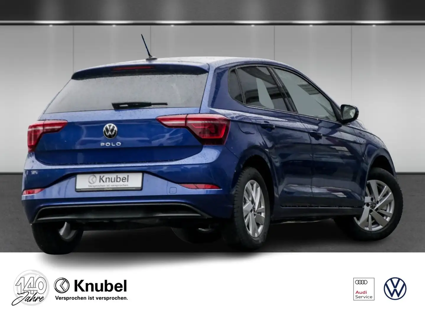 Volkswagen Polo Style 1.0 TSI DSG IQ.Light Navi TravelAss. Ganz... Blau - 2