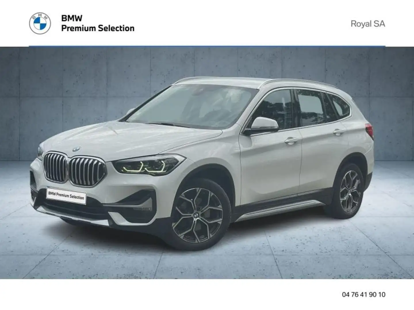 BMW X1 xDrive18dA 150ch xLine Blanc - 1