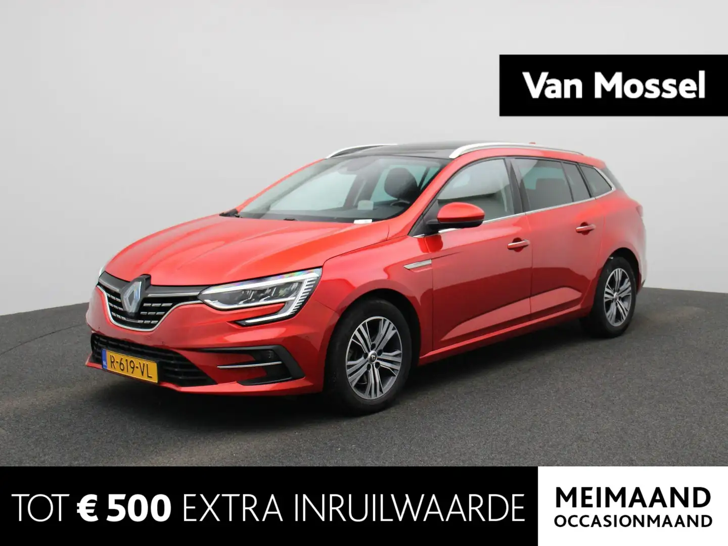 Renault Megane Estate 1.3 TCe Intens | Automaat | LMV | Trekhaak Rood - 1