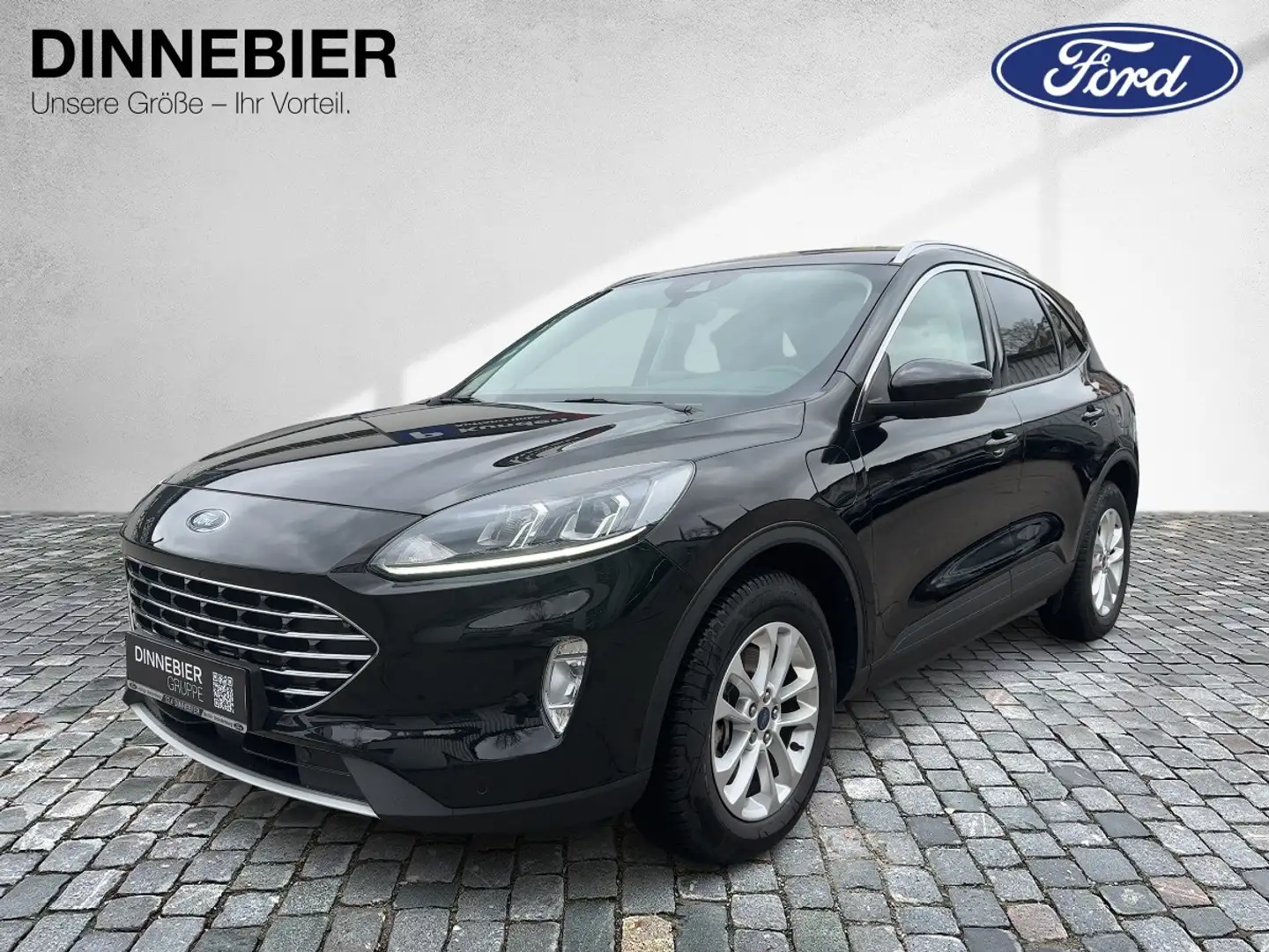 Ford Kuga Titanium PHEV+Navigation+Winterpaket+PDC Zwart - 2