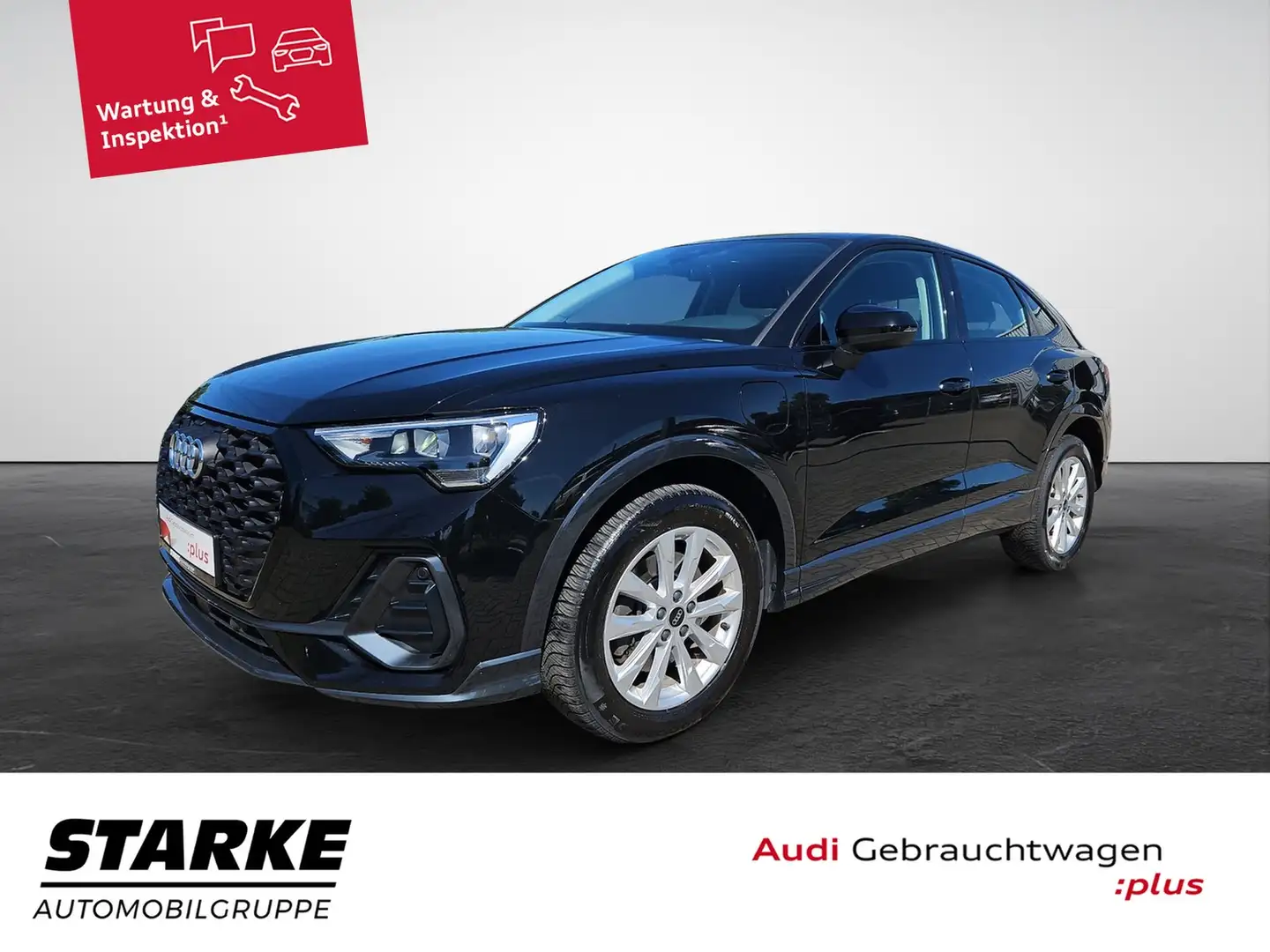 Audi Q3 Sportback 45 e TFSI e S tronic NaviPlus SHZ APS... Zwart - 2
