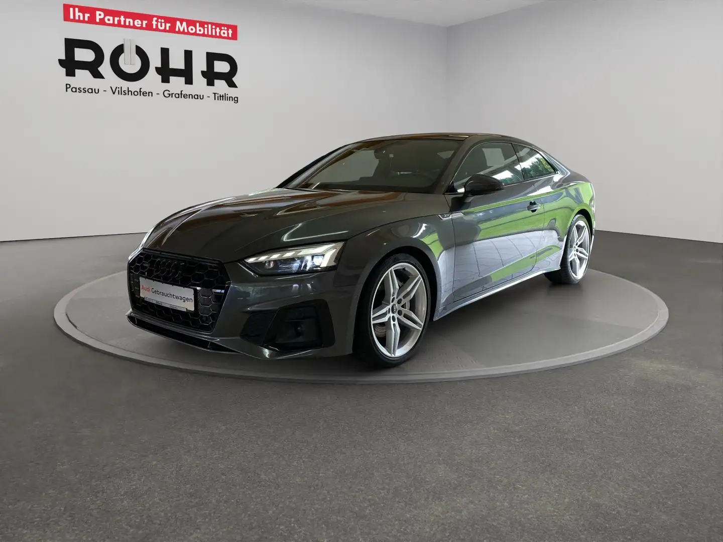 Audi A5 Coupé S line 50 TDI quattro tiptronic (Pano.SHZ.Na Gris - 2