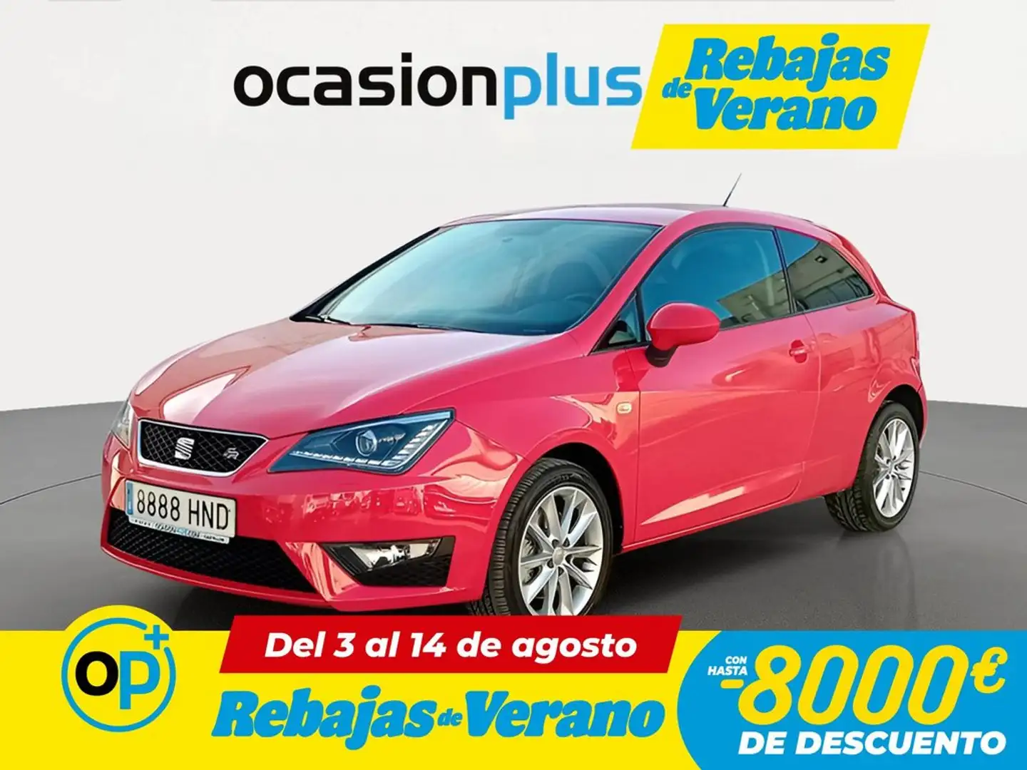 SEAT Ibiza SC 2.0TDI CR FR 143 Rojo - 1