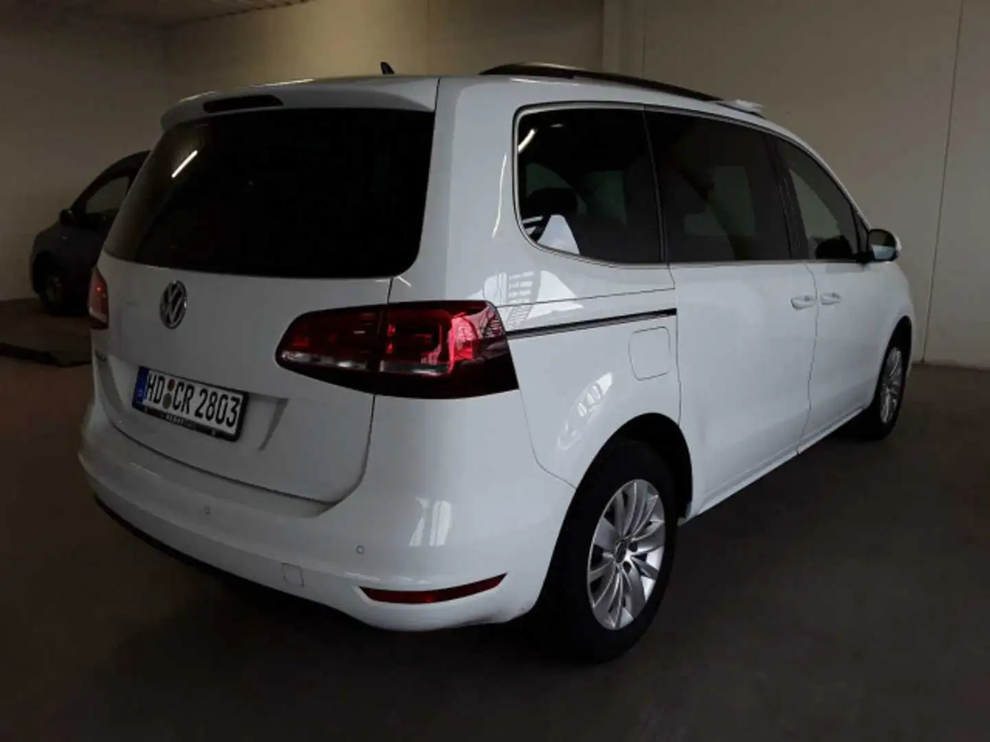 Volkswagen Sharan 2.0TDI DSG Comfortline 7-Sitze+Klima+Navi White - 2