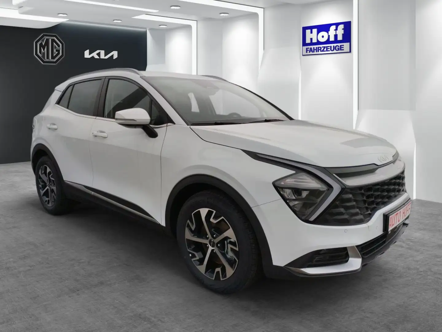 Kia Sportage 1.6T 160 PS 48V DCT7 ULTIMATE - Privat Leasing ab Weiß - 2