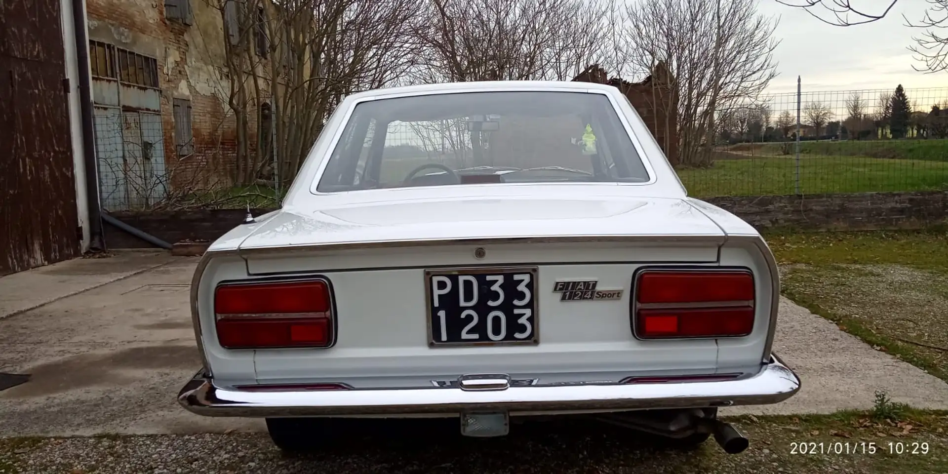 Fiat 124 Coupè 1300 Weiß - 1