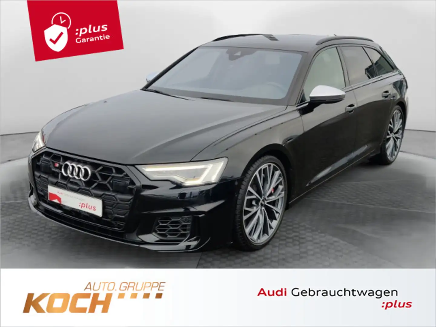 Audi S6 55 TDI q. Tiptr., AHK, B&O, Luft, 360°, Noir - 1