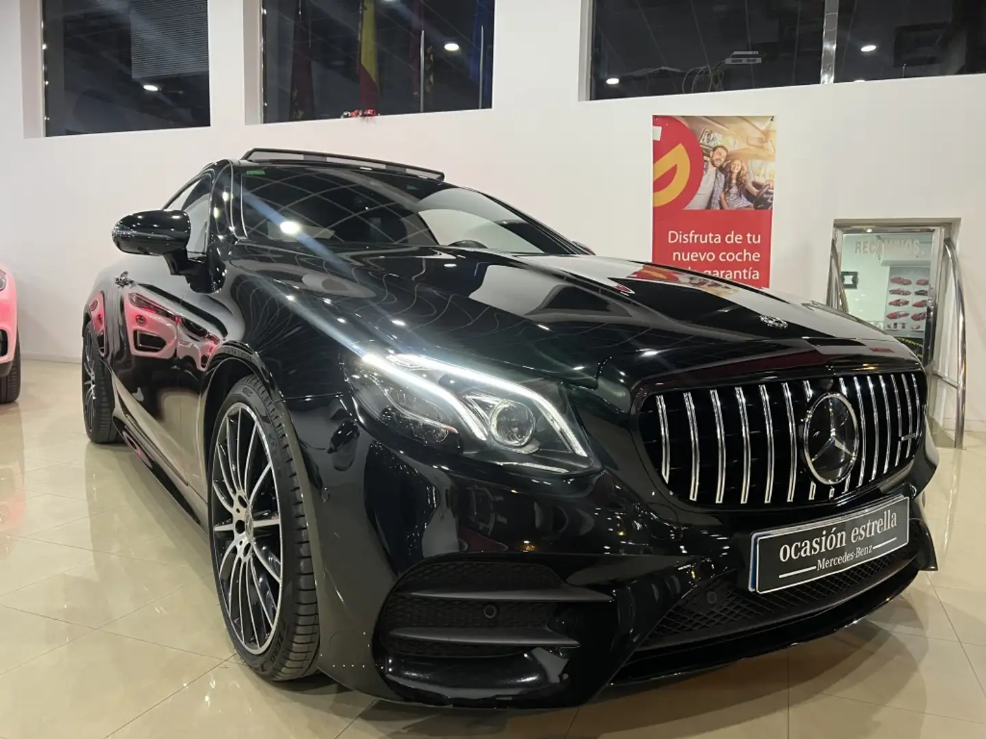 Mercedes-Benz E 220 Coupé 220d 9G-Tronic Noir - 1