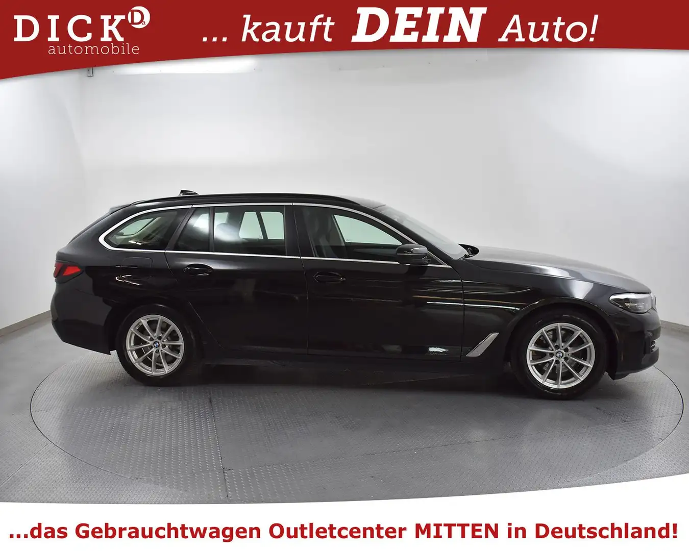 BMW 520 d To Aut. VIRTU+PROF+LED+SHZ+KAMER+TEMP+AHK+M Černá - 2