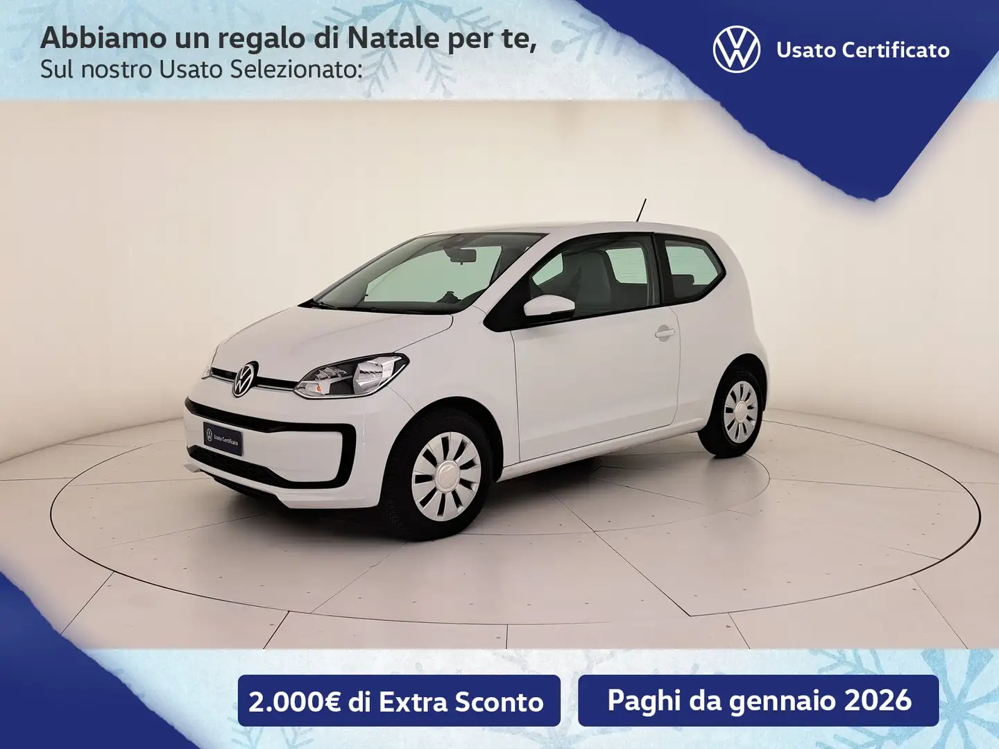 Volkswagen up! 5p 1.0 evo move 65cv Bianco - 1
