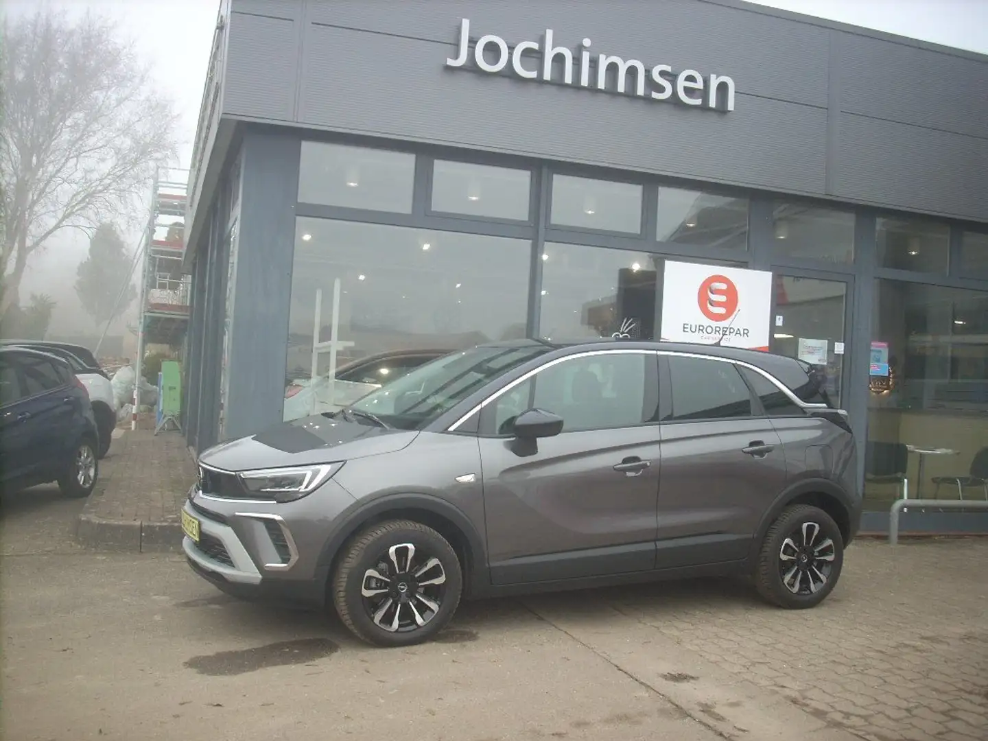 Opel Crossland X Elegance Automatik AHK LED Sitz+Lenkradheizung Grau - 1