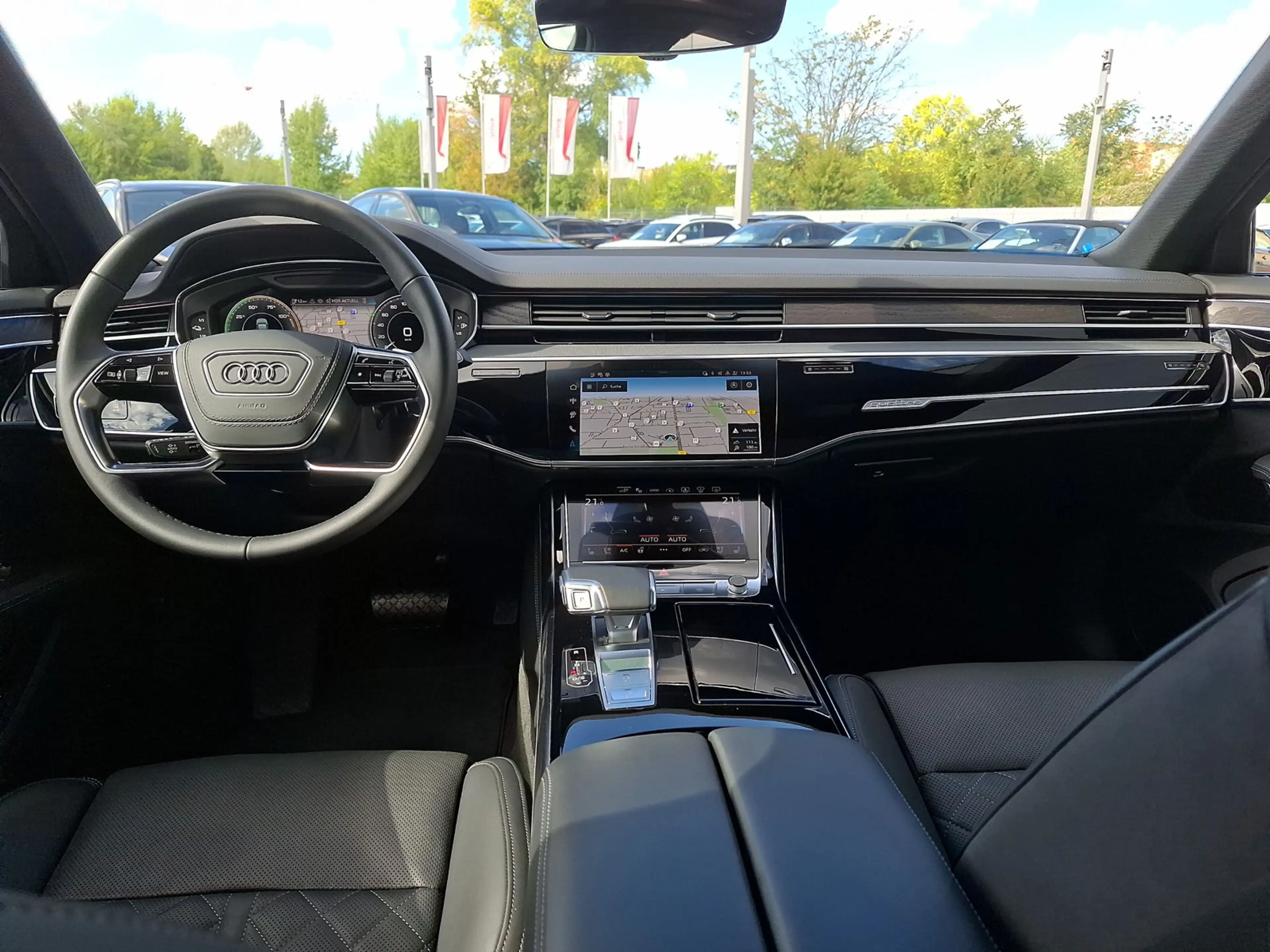 Audi A8 60 TFSIe qu UPE146 PANO HuD SITZLUFT MASSAGE — photo 15