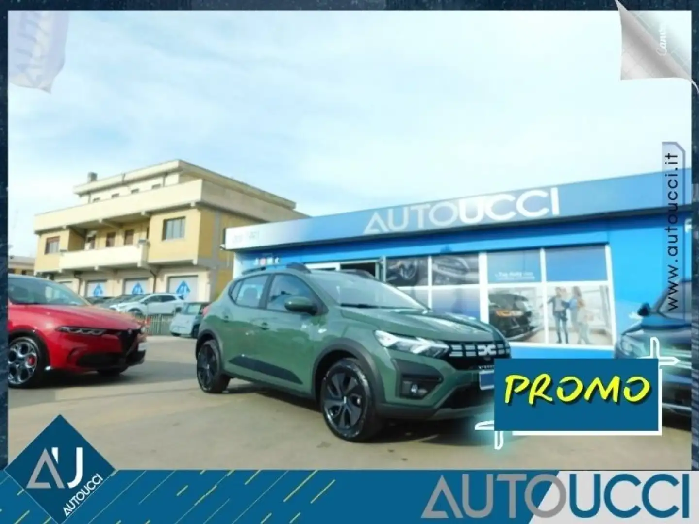 Dacia Sandero Streetway 1.0 TCe ECO-G GPL Expression Verde - 1