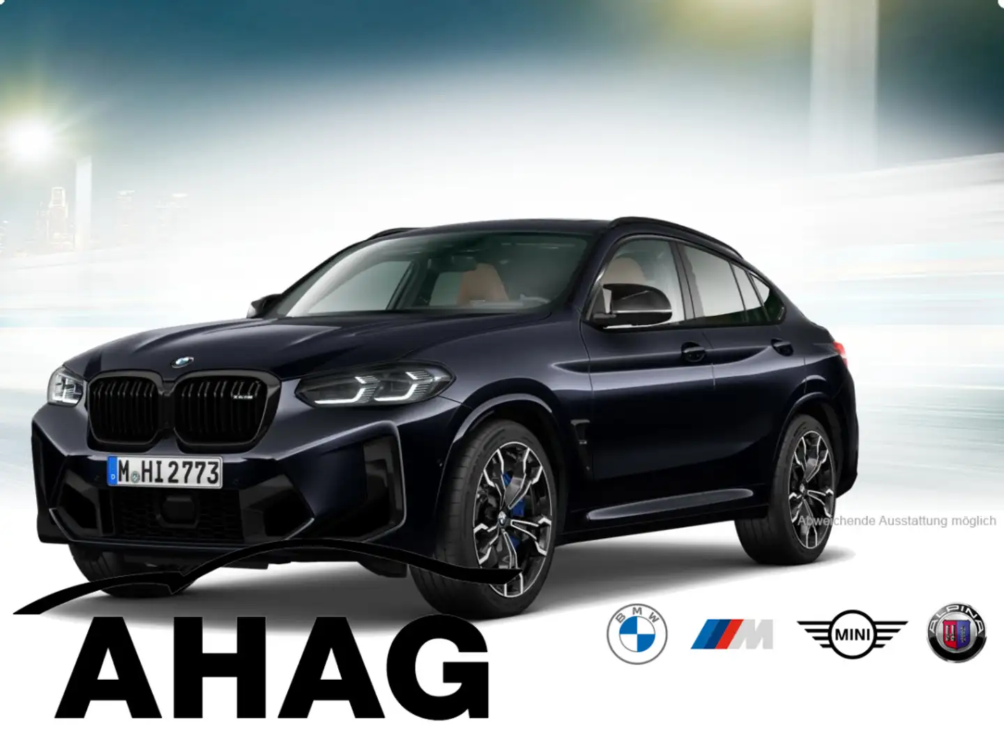 BMW X4 M COMPETITION AT Competition Paket Panorama Schwarz - 2