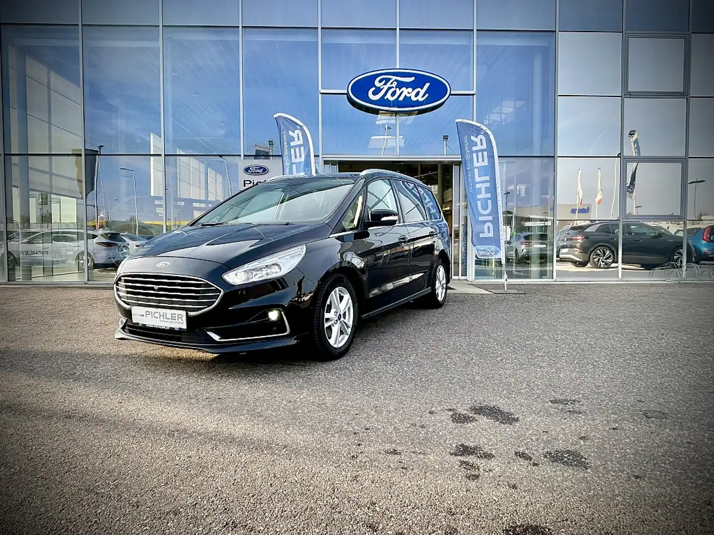 Ford Galaxy Titanium  2,0 EcoBlue SCR Aut./LED/NAVIGATIONSS... Schwarz - 2