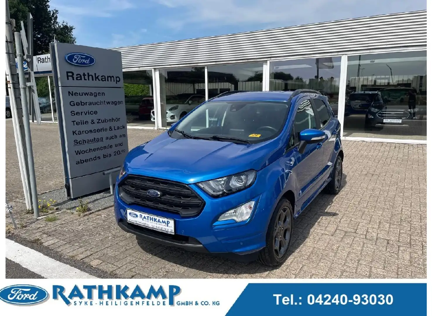 Ford EcoSport ST-Line Blau - 1