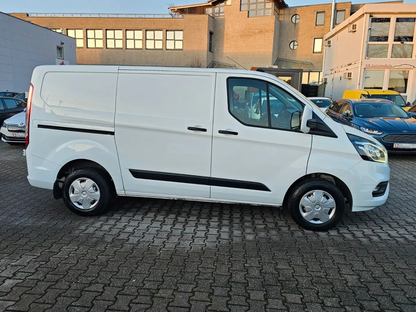 Ford Transit Custom Kast.280*PDC*TEMP*TELEFON*3-SITZE Blanc - 1