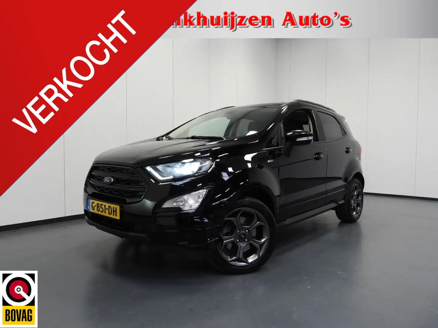 Ford EcoSport 1.0 EcoBoost ST-Line Black NAVI/CAMERA/XENON/TREKH Nero - 1