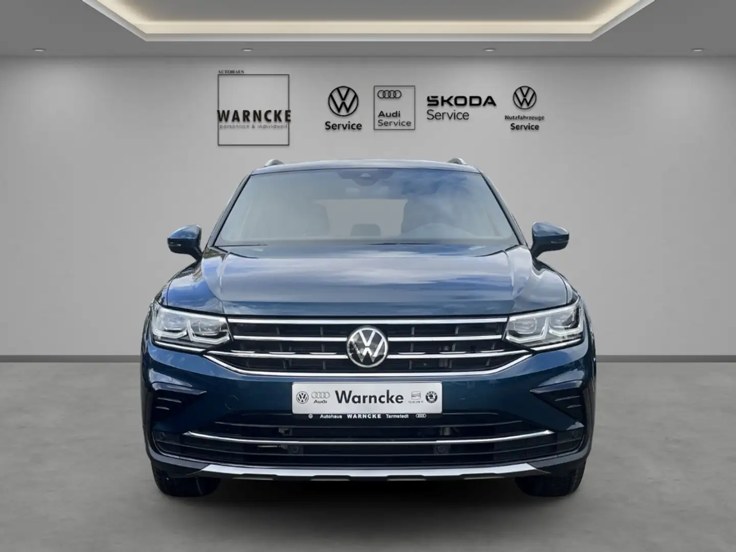 Volkswagen Tiguan 1.4 TSI eHybrid Elegance DSG MATRIX ACC AHK NAV PD Bleu - 2
