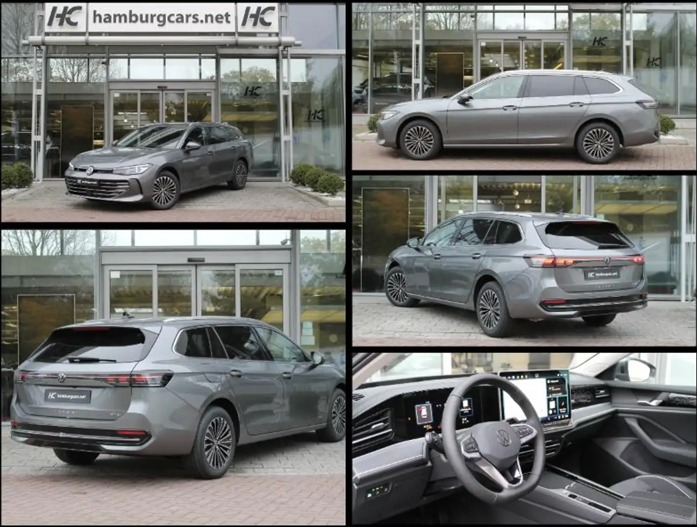 Volkswagen Passat Variant Elegance 1.5 eTSI DSG NaviPROMax Grau - 1