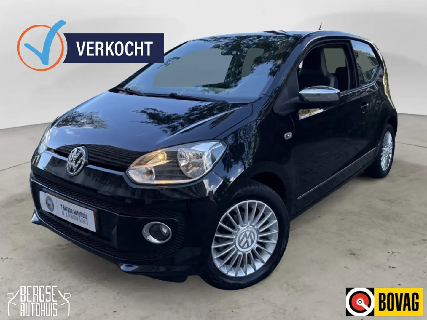 Volkswagen up! 1.0 high up! Cruise Elek. Ramen Airco Pdc BT Zwart - 1
