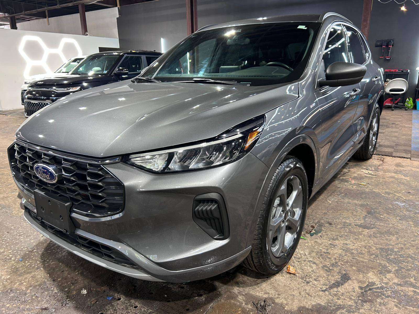 Gray 2024 Ford Escape SUV / Crossover All-Wheel Drive Automatic